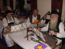 Besuch der Weihnachtsfeier von Bruderverein Schmied von Kochel