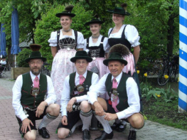 Trachtenverein Kranzbergler beim Wertungsplatteln